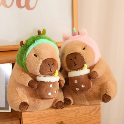 Skorter | CuddleCapy Cuddle Doll Plush | Capybara & Rabbit Design | Soft Cuddle Toy in Various Styles & Sizes