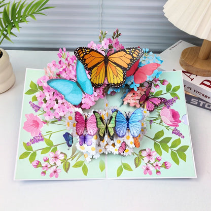 Skorter | Creative 3D paper cut-out card with popup greeting card