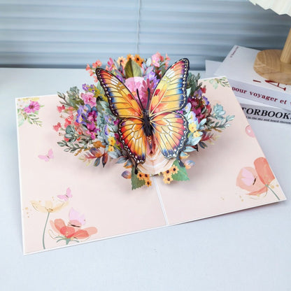Skorter | Creative 3D paper cut-out card with popup greeting card