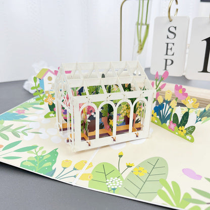 Skorter | Creative 3D paper cut-out card with popup greeting card