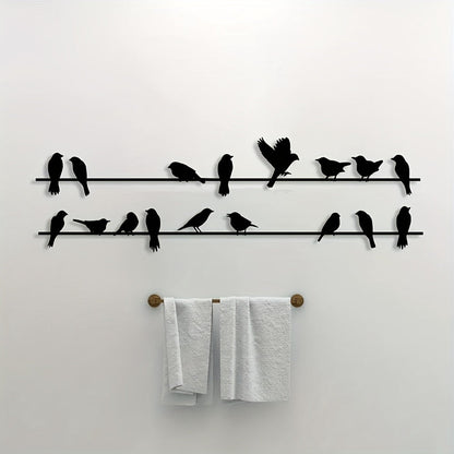 Skorter | BirdSet - Set with 2 Metal Bird Wall Decorations
