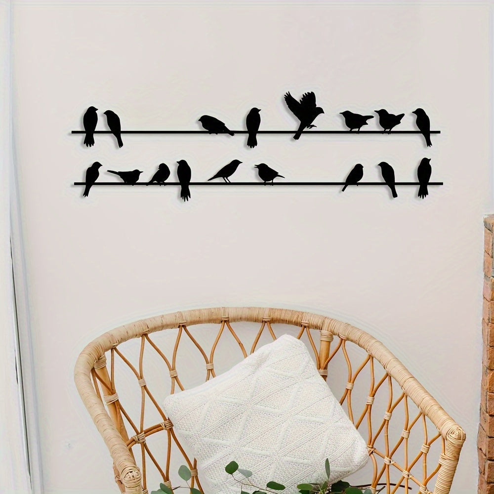 Skorter | BirdSet - Set with 2 Metal Bird Wall Decorations
