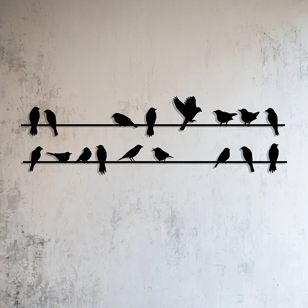 Skorter | BirdSet - Set with 2 Metal Bird Wall Decorations