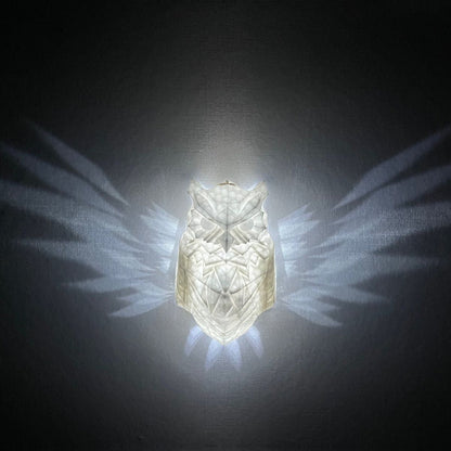 Skorter | OwlGlow - Geometric Owl LED Wall Decoration for Seasonal Celebrations
