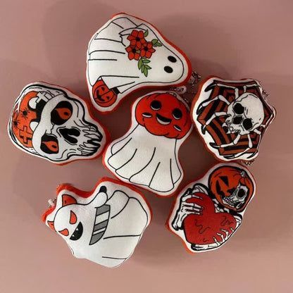 Skorter | Halloween Pumpkin Monster Lumbar Pillow