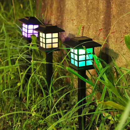 Skorter | Solar Garden Lights in Lantern Style – Waterproof LED Path Lighting for Outdoor Areas