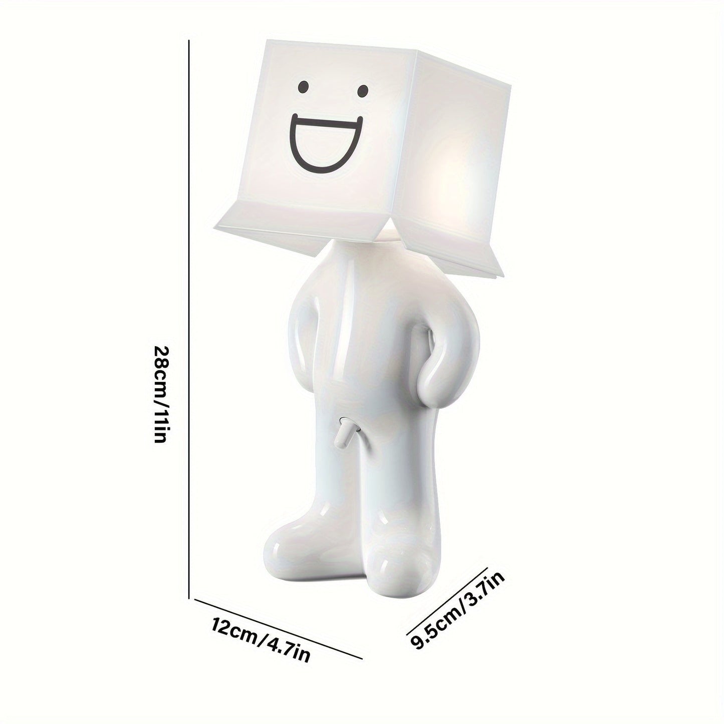 Skorter | CartoonGlow - USB-powered Cartoon Table Lamp with LED Light and Push Button Control