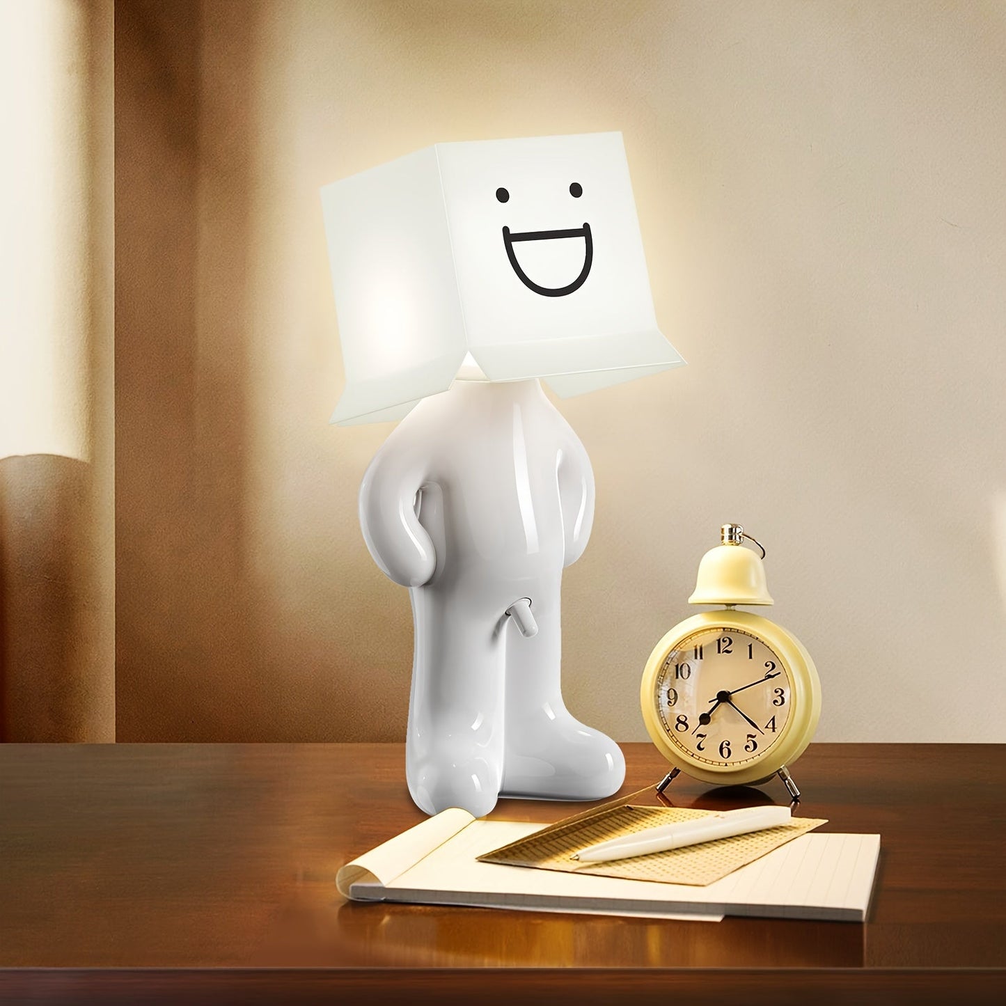 Skorter | CartoonGlow - USB-powered Cartoon Table Lamp with LED Light and Push Button Control