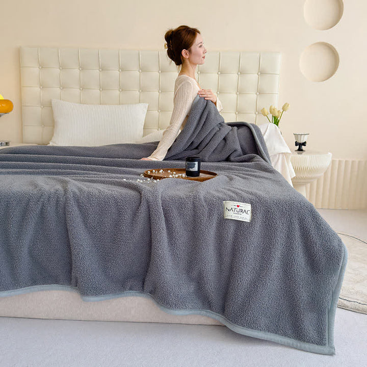 Skorter | Dubbelsidig varm filt i fleece