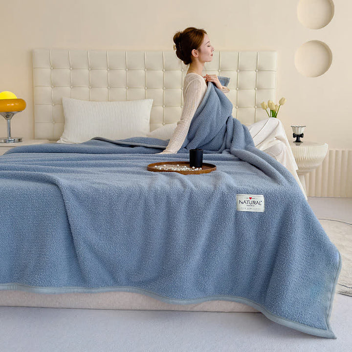 Skorter | Dubbelsidig varm filt i fleece