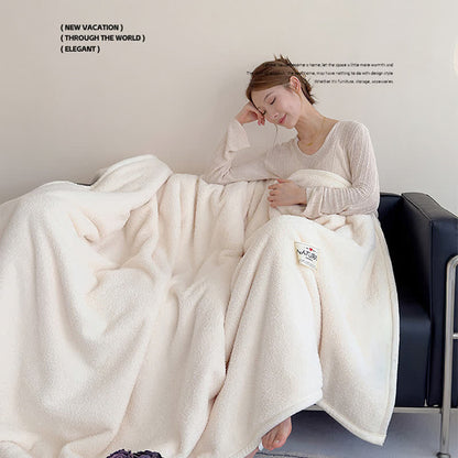 Skorter | Dubbelsidig varm filt i fleece