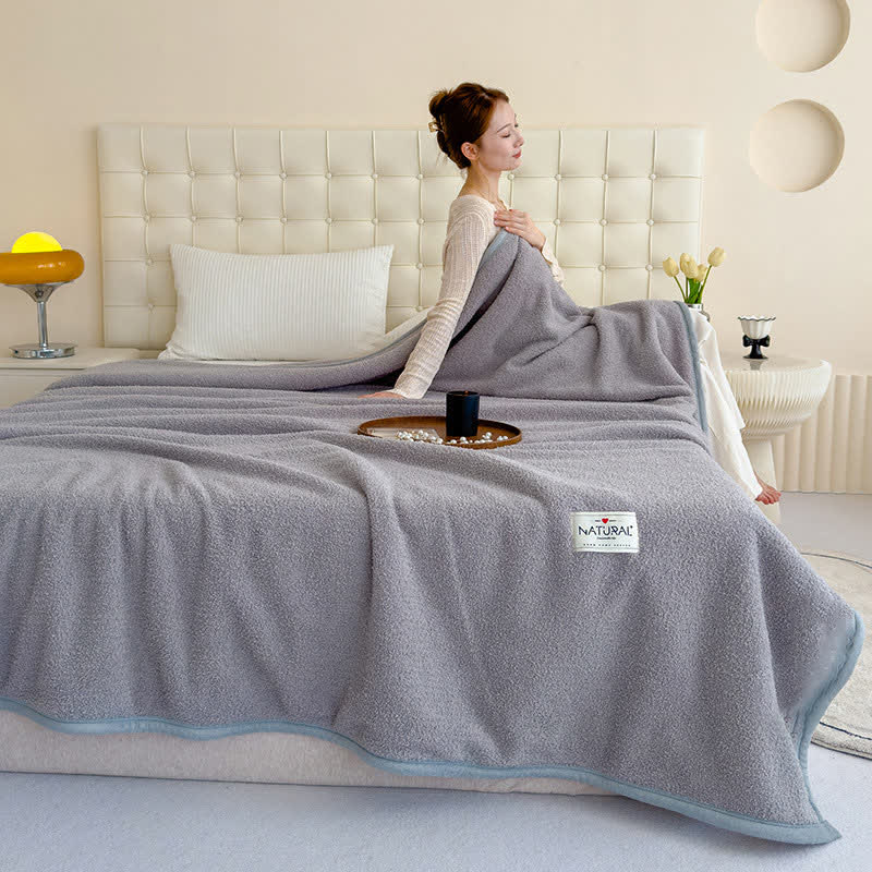 Skorter | Dubbelsidig varm filt i fleece