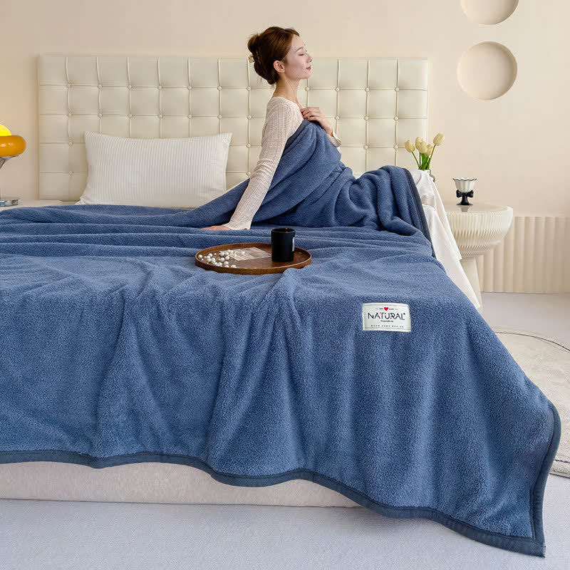 Skorter | Dubbelsidig varm filt i fleece