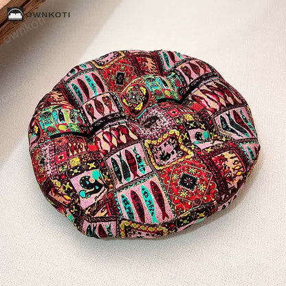 Skorter | Exotic Round-shaped Soft Floor Chair Cushion