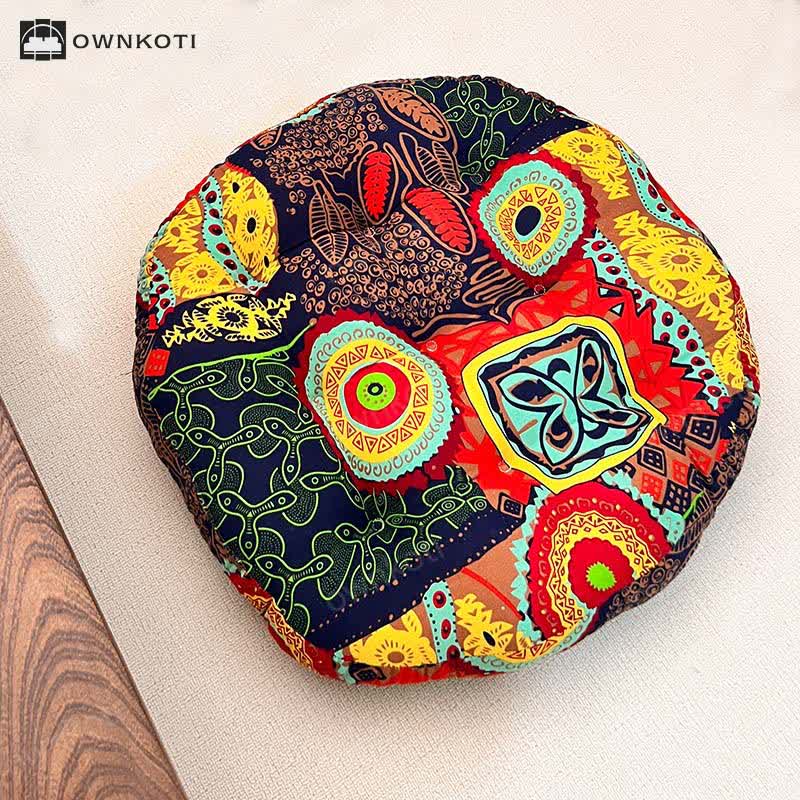 Skorter | Exotic Round-shaped Soft Floor Chair Cushion