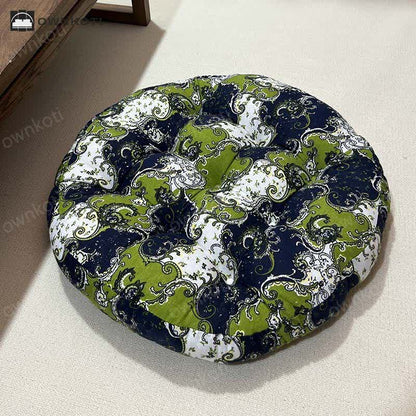 Skorter | Exotic Round-shaped Soft Floor Chair Cushion