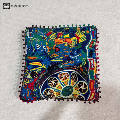 Skorter | Exotic Square-shaped Soft Seating Cushion