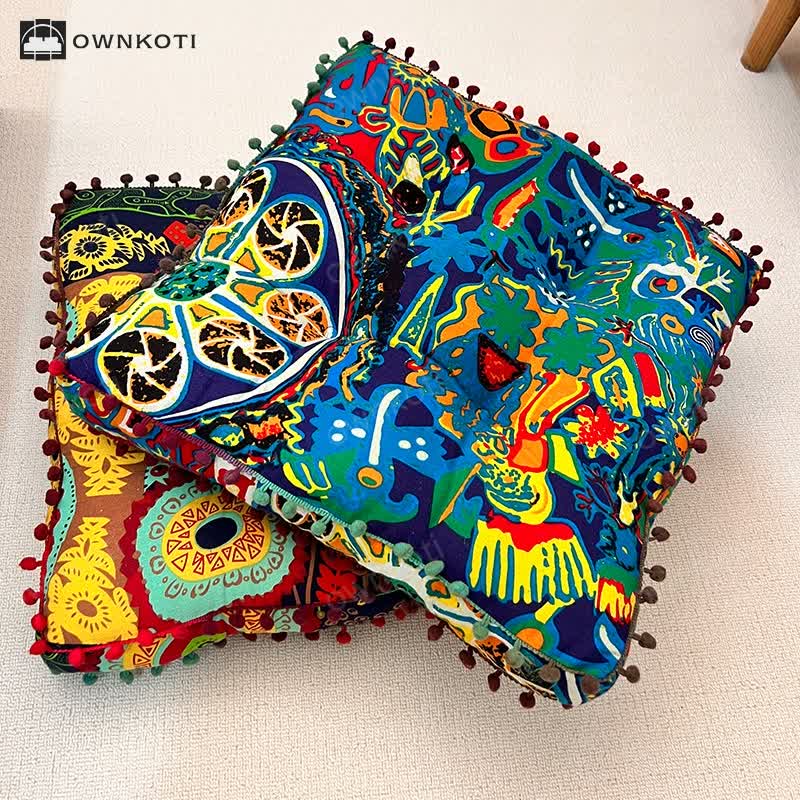 Skorter | Exotic Square-shaped Soft Seating Cushion