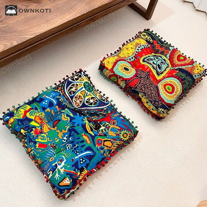 Skorter | Exotic Square-shaped Soft Seating Cushion