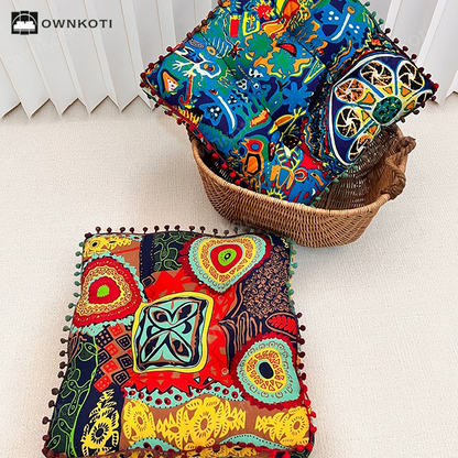 Skorter | Exotic Square-shaped Soft Seating Cushion