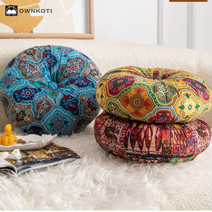 Skorter | Bohemian Soft Window Floor Chair Cushion