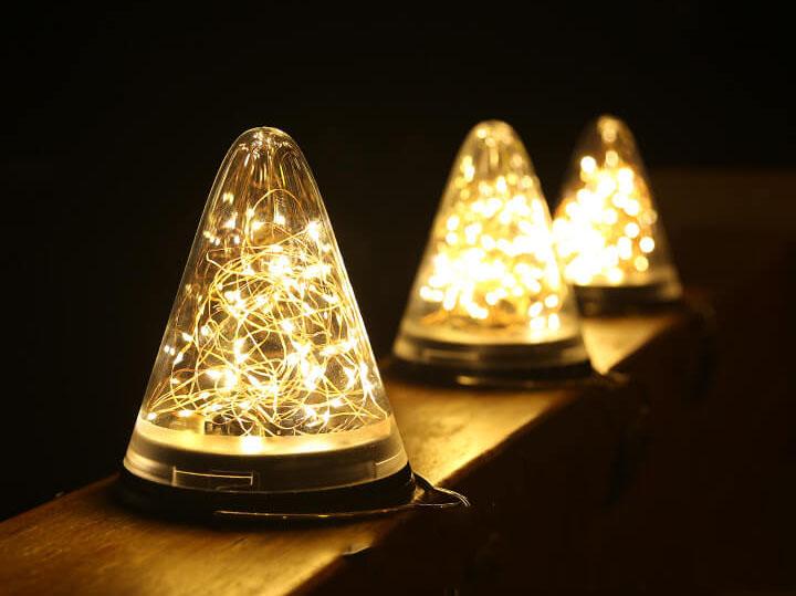 Skorter | Solar-cone-shaped Outdoor Waterproof Decorative Garden Light