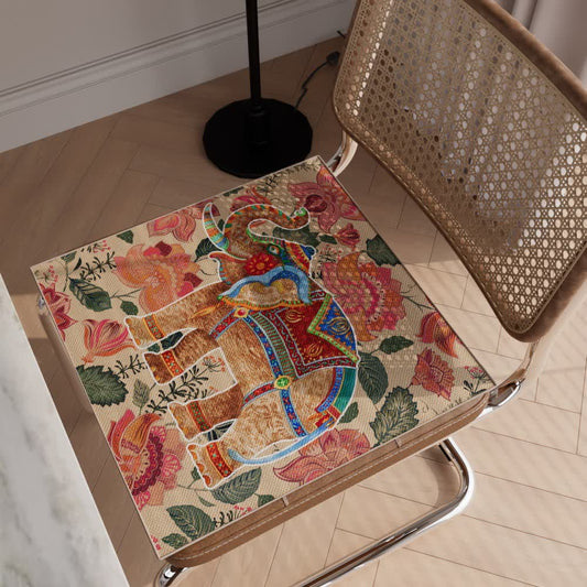 Skorter | Exotic Elephant Anti-slip Cooling Chair Pad