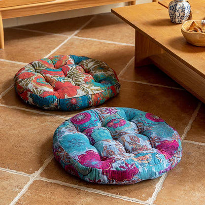 Skorter | Bohemian Floral Decorative Comfy Floor Cushion