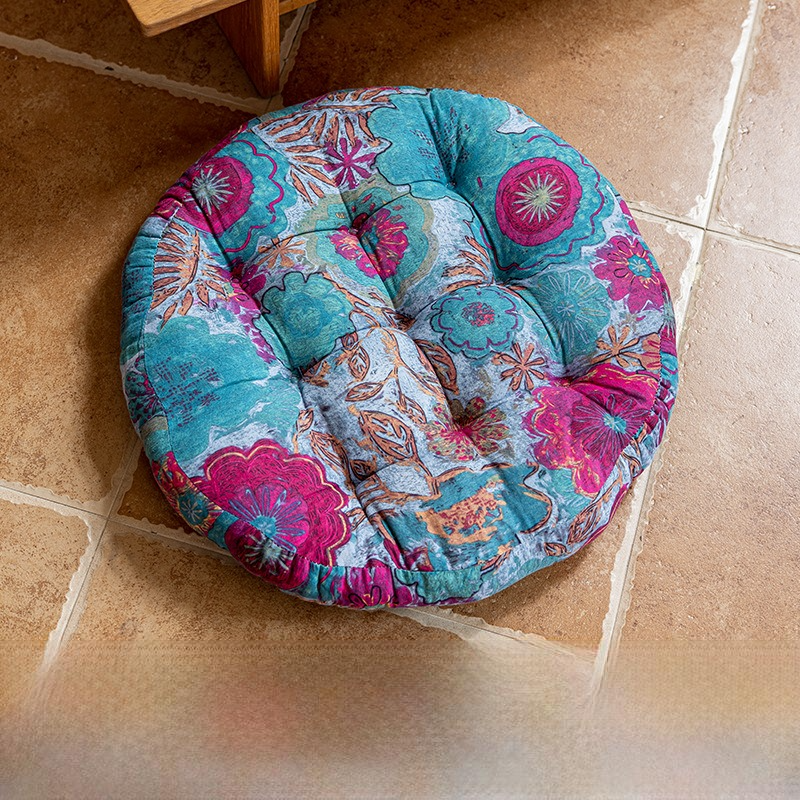 Skorter | Bohemian Floral Decorative Comfy Floor Cushion
