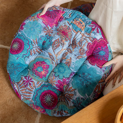 Skorter | Bohemian Floral Decorative Comfy Floor Cushion
