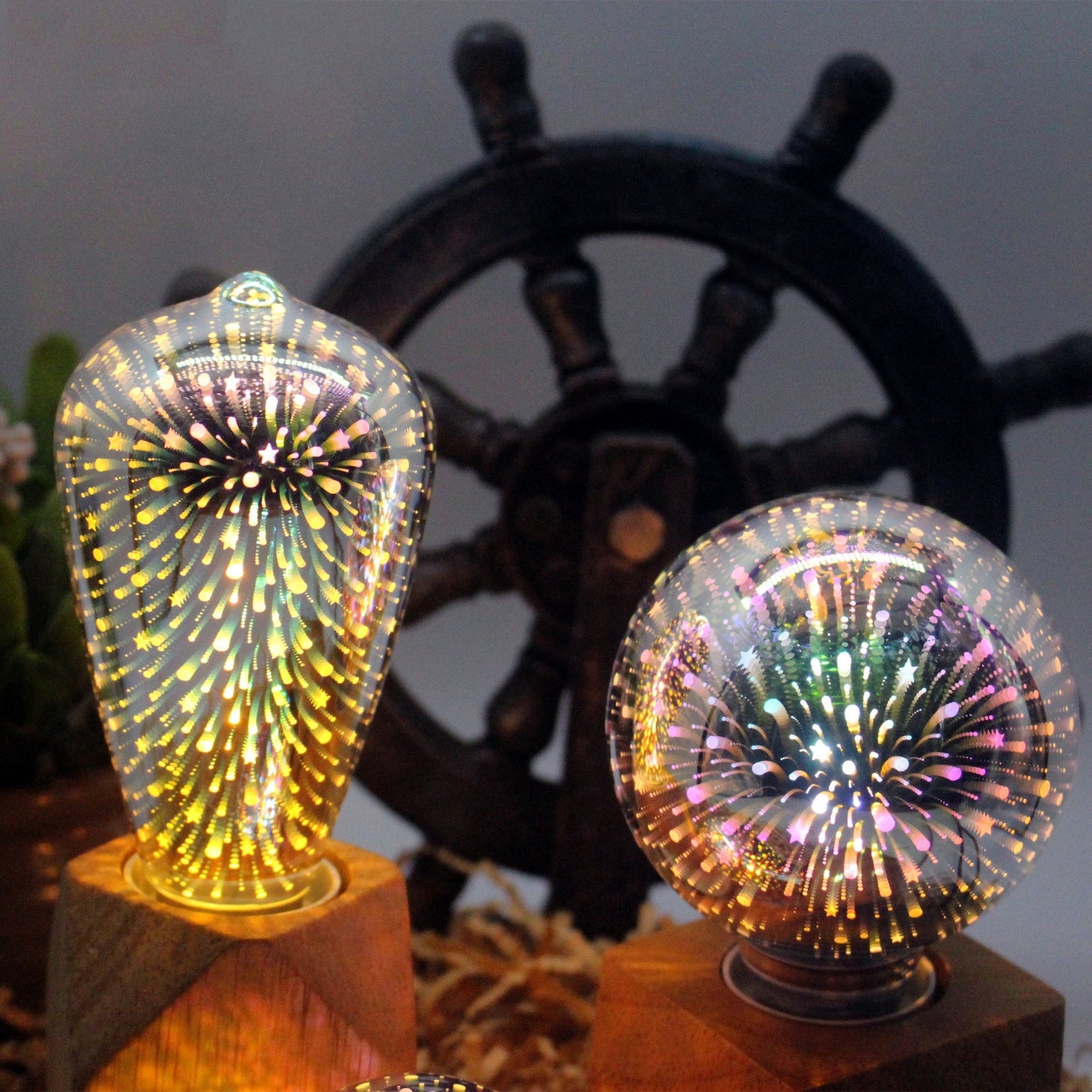 Skorter | 3D Fireworks LED Light Bulb