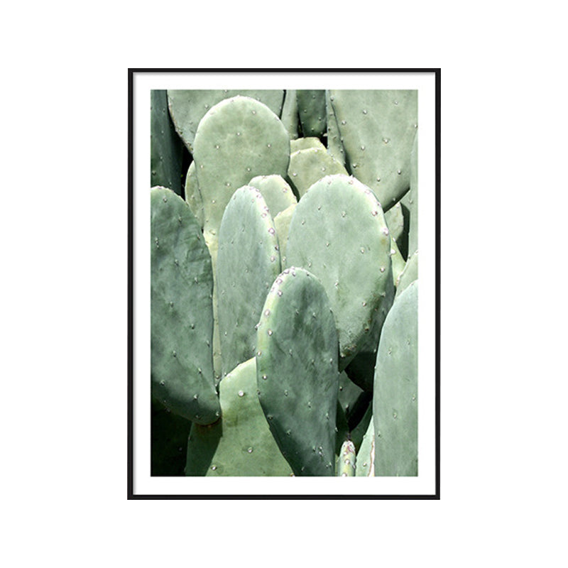 Skorter | Cactus Signs Soft Color Canvas Wall Art Print Texture, Multiple Size Options