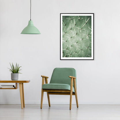 Skorter | Cactus Signs Soft Color Canvas Wall Art Print Texture, Multiple Size Options