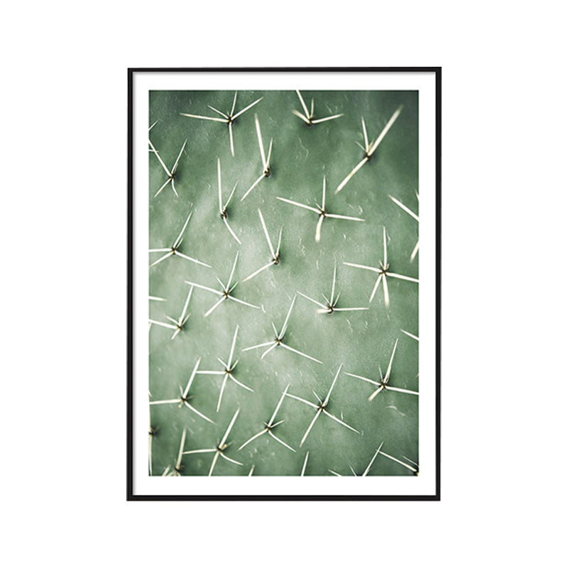 Skorter | Cactus Signs Soft Color Canvas Wall Art Print Texture, Multiple Size Options