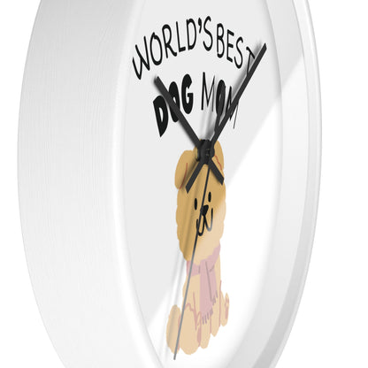 Skorter | Best Dog Mom Wall clock
