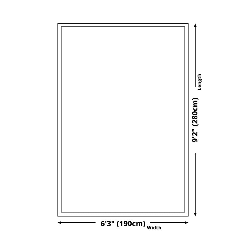 Skorter | Creative abstract rug Blue Shabby Chic rug Polyester machine washable non-slip backing rug for the living room