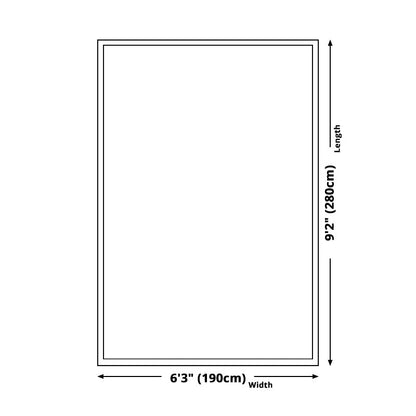 Skorter | Creative abstract rug Blue Shabby Chic rug Polyester machine washable non-slip backing rug for the living room