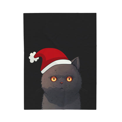 Skorter | Black Cat Blanket Plush Throw