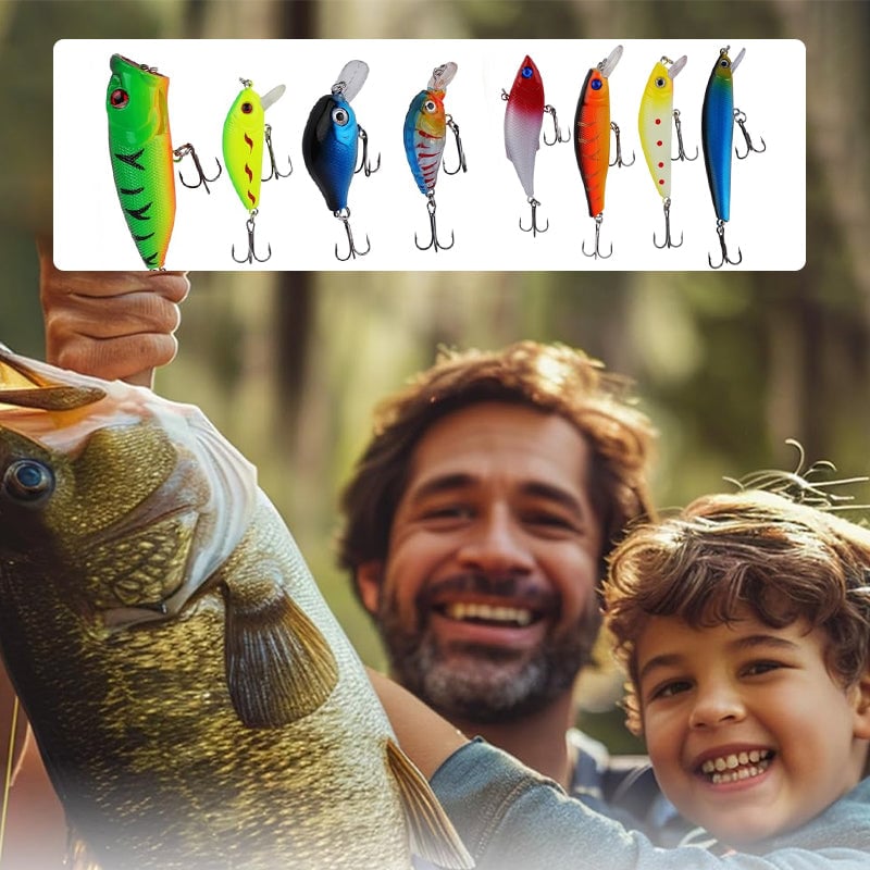 Skorter | 24 Days Christmas Countdown Fish Tackle Set