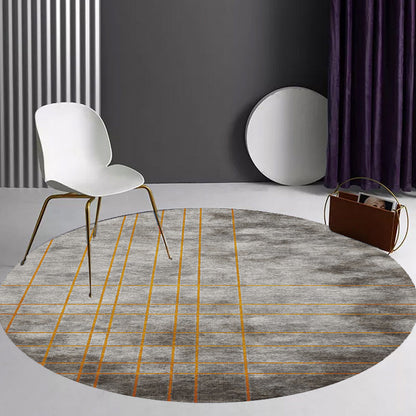 Skorter | Colorful checkered rug Polyester Modern rug Washable Non-slip Pet-friendly area rug for the living room