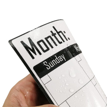 Skorter | Calendar Stickers - Paper Tube Package