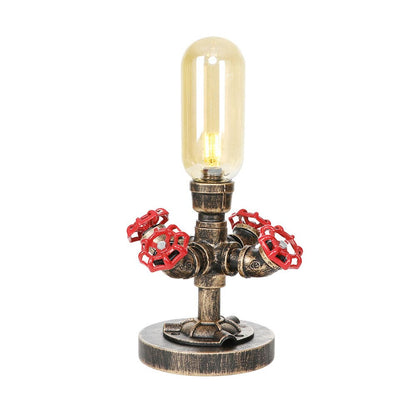 Skorter | RoboGlow - Modern Table Lamp with Industrial Design and Metal Pipe