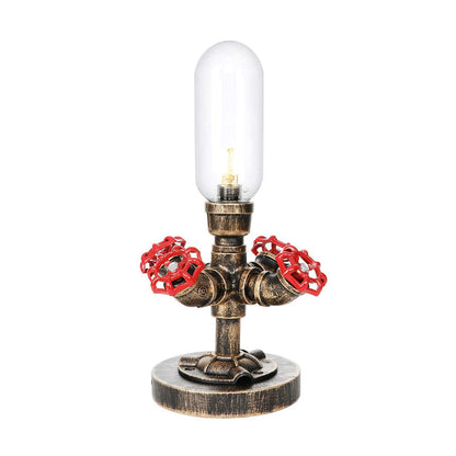 Skorter | RoboGlow - Modern Table Lamp with Industrial Design and Metal Pipe