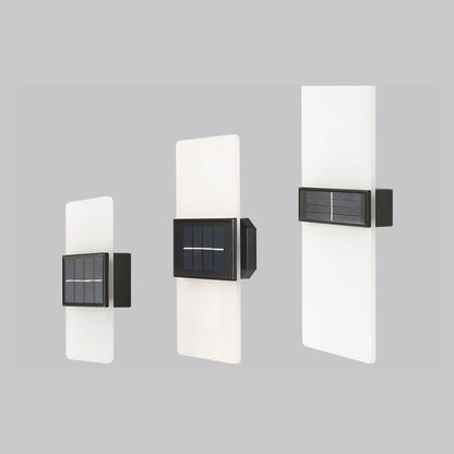 Skorter | LumaZen Solar LED Wall Lamp | Weatherproof | Solar Powered Outdoor Lighting | Garden & Patio Decor