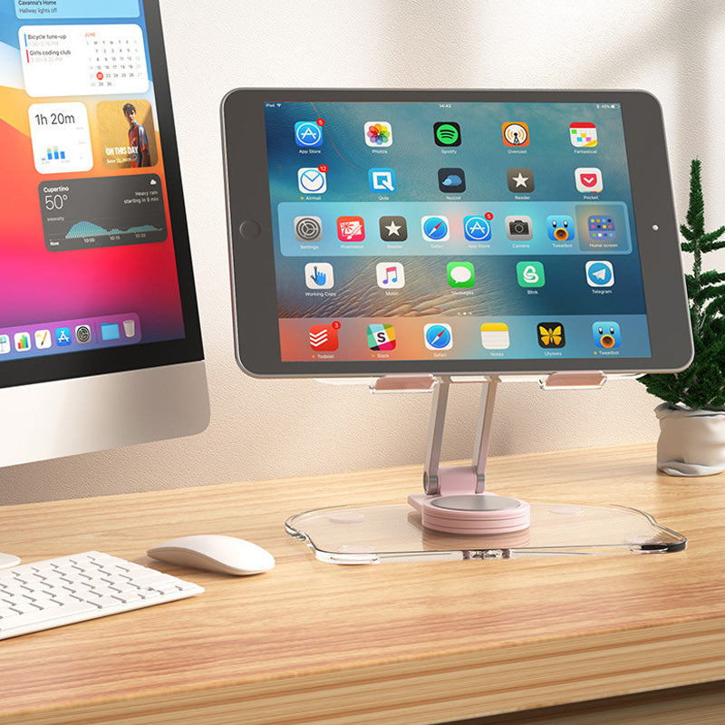 Skorter | Folding transparent acrylic tablet stand