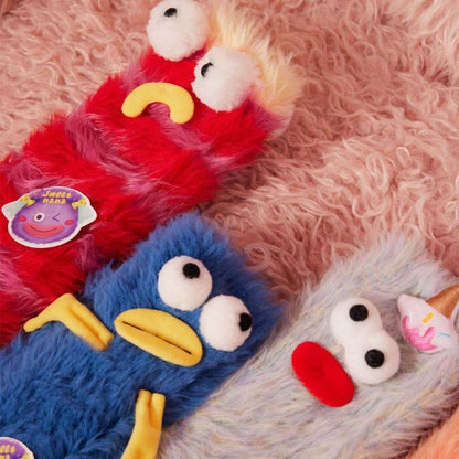 Skorter | Coral velour three-dimensional original socks