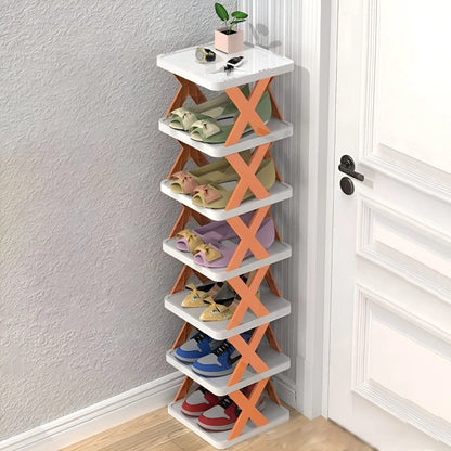 Skorter | Multifunctional and Foldable Shoe Rack for Space-Saving Storage