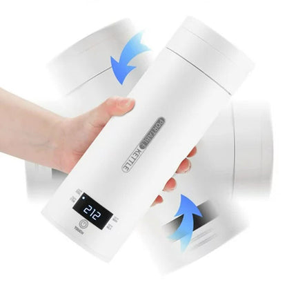 Skorter | 17Oz Stainless Steel Travel Electric Kettle with 4 Temperature Presets