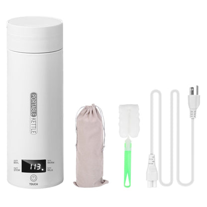 Skorter | 17Oz Stainless Steel Travel Electric Kettle with 4 Temperature Presets