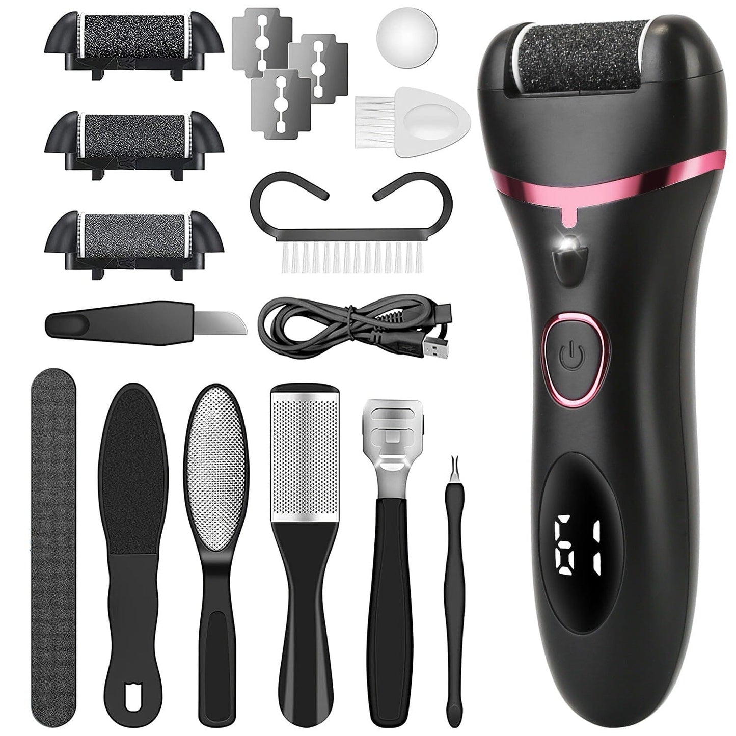 Skorter | 18-in-1 Electric Foot Callus Remover Tool